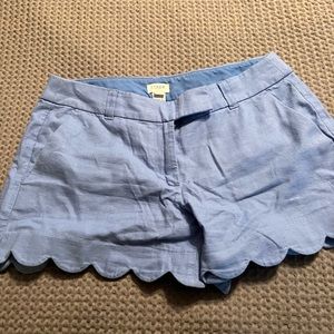 J crew Scallop Edge Shorts 6